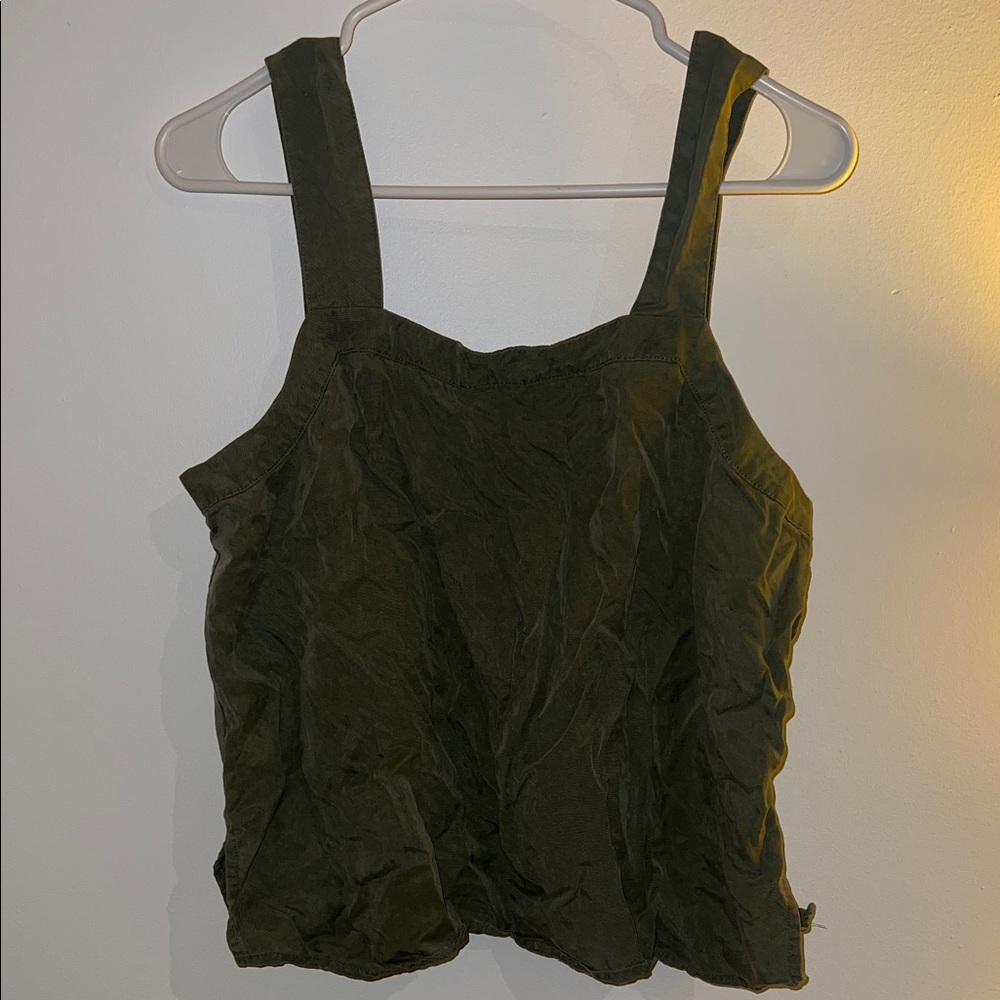 Banana Republic Dark Olive Tank Top